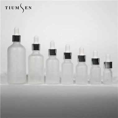 Stikla Bostonas apaļas pudeles ar pilinātāja vāciņu